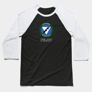 Green Squadron - Pilot Baseball T-Shirt